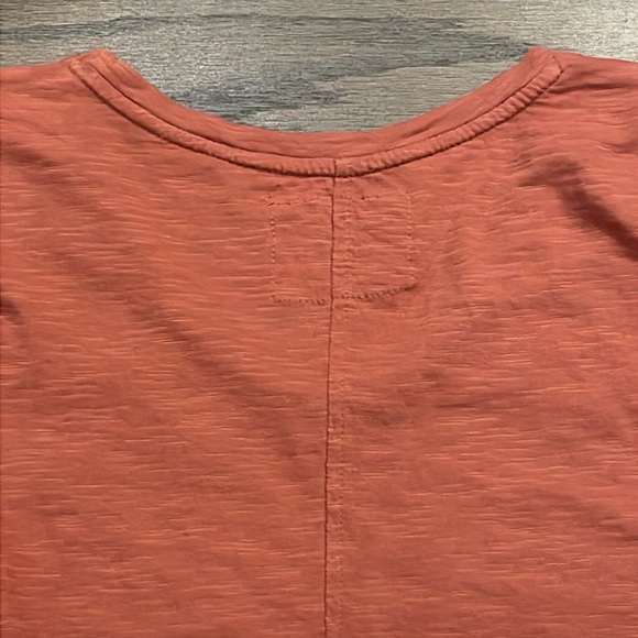 LOFT Orange Vintage Soft Short Sleeve Tee - Size XS - Picture 4 of 6
